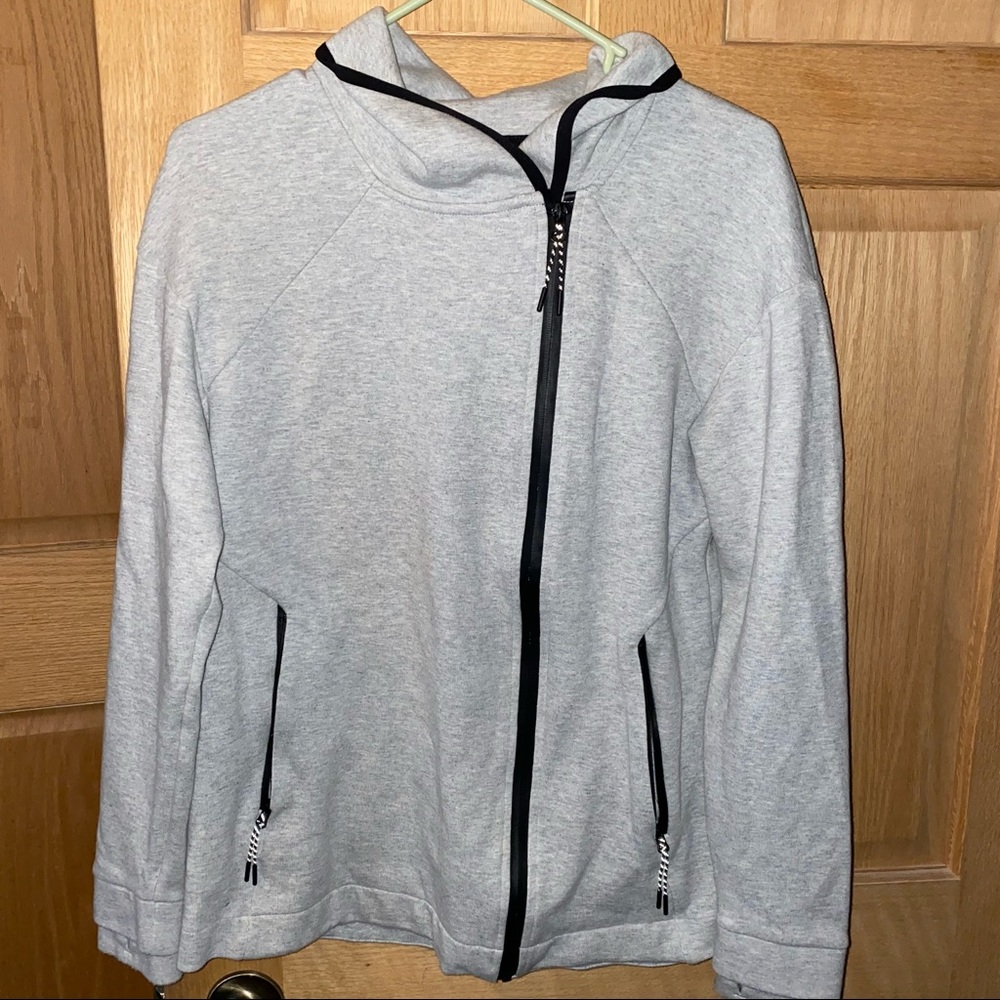 Womens Champion Victory Fleece Zip Up - L